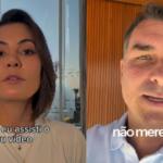 ‘Aceito teu pedido’: em vídeo, Michelle Bolsonaro aceita desculpas de Flávio após crise pública