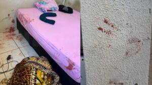 Mulher pula janela após apanhar do namorado com chave de roda na cabeça em Nova Andradina