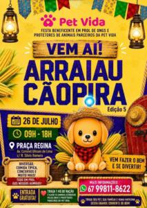 Arraiau Cãopira: festa beneficente ajuda 10 ONG’s a pagar dívidas que chegam a R$ 200 mil em petshop