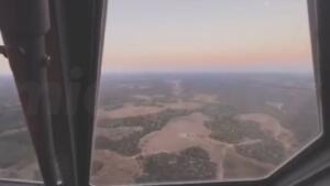 VÍDEO mostra buscas por avião que caiu na região do Pantanal de MS