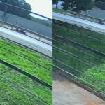 VÍDEO mostra queda de motociclista que morreu na Avenida Duque de Caxias