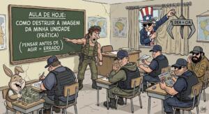Riscos assumidos com suposta armação malfeita preocupam uns e viraram piada para outros (Ilustração, Gemini)