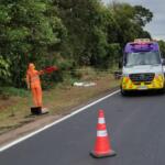 Motociclista morre em segundo acidente fatal na BR-163 em Campo Grande