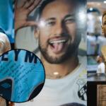Merecia? Santos homenageia Neymar com monumento e jogador se diz surpreso