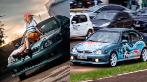 Jovem estiliza carro e conquista fãs na Capital (Foto: Arquivo Pessoal).