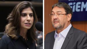 Presidente da Fiems impediu minha entrada, denuncia Camila Jara em encontro com ministro