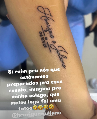 tatuagem henrique e juliano