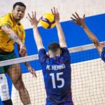 Brasil bate bicampeã olímpica França na Liga das Nações de vôlei
