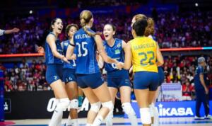 Liga das Nações: seleção feminina pega Japão na quarta em 1º mata-mata