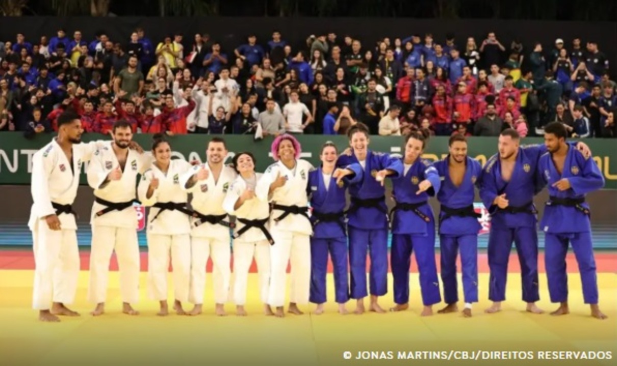 Brasil derrota Alemanha e leva título do Desafio Internacional de Judô