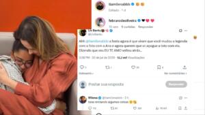 Tia Milena edita legenda e aumenta rumores de afastamento de Ana Paula Renault