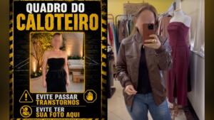 quadro do caloteiro essa