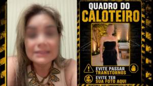 quadro do caloteiro esse
