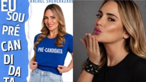 Ex-Fazenda, jornalista Rachel Sheherazade anuncia pré-candidatura a deputada federal