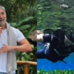 Gianecchini turista pela 1ª vez em Bonito e fica ‘renovado’ com a natureza