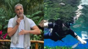 Gianecchini turista pela 1ª vez em Bonito e fica ‘renovado’ com a natureza