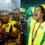 Já que vocês pediram: Fenômeno e Ronaldinho participam da final da Copa do Mundo