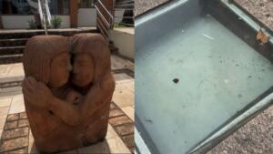 CG127: Perna de mesa vira escultura e calçada registra cena histórica: o outro lado dos monumentos de CG