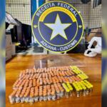 Receita Federal encontra 433 emagrecedores e anabolizantes escondidos em skate elétrico