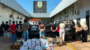 Denúncia leva à prisão de 11 pessoas por contrabando no Aero Rancho