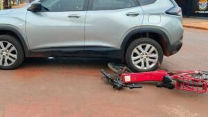 Idosa de 63 anos morre ao ser atingida por carro em Rio Brilhante