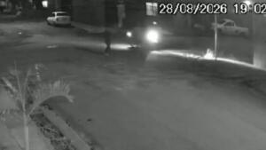 Vídeo mostra motociclista atirando contra pedestre no Parque do Lageado
