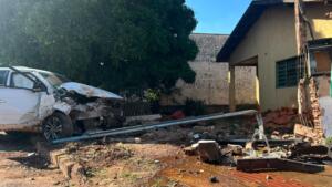 Câmeras flagram momento em que Creta atinge Strada e derruba muro na Mascarenhas