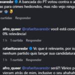 ‘Barrados na urna’: políticos do PT e PL brigam no Instagram após ficarem fora das Eleições 2026