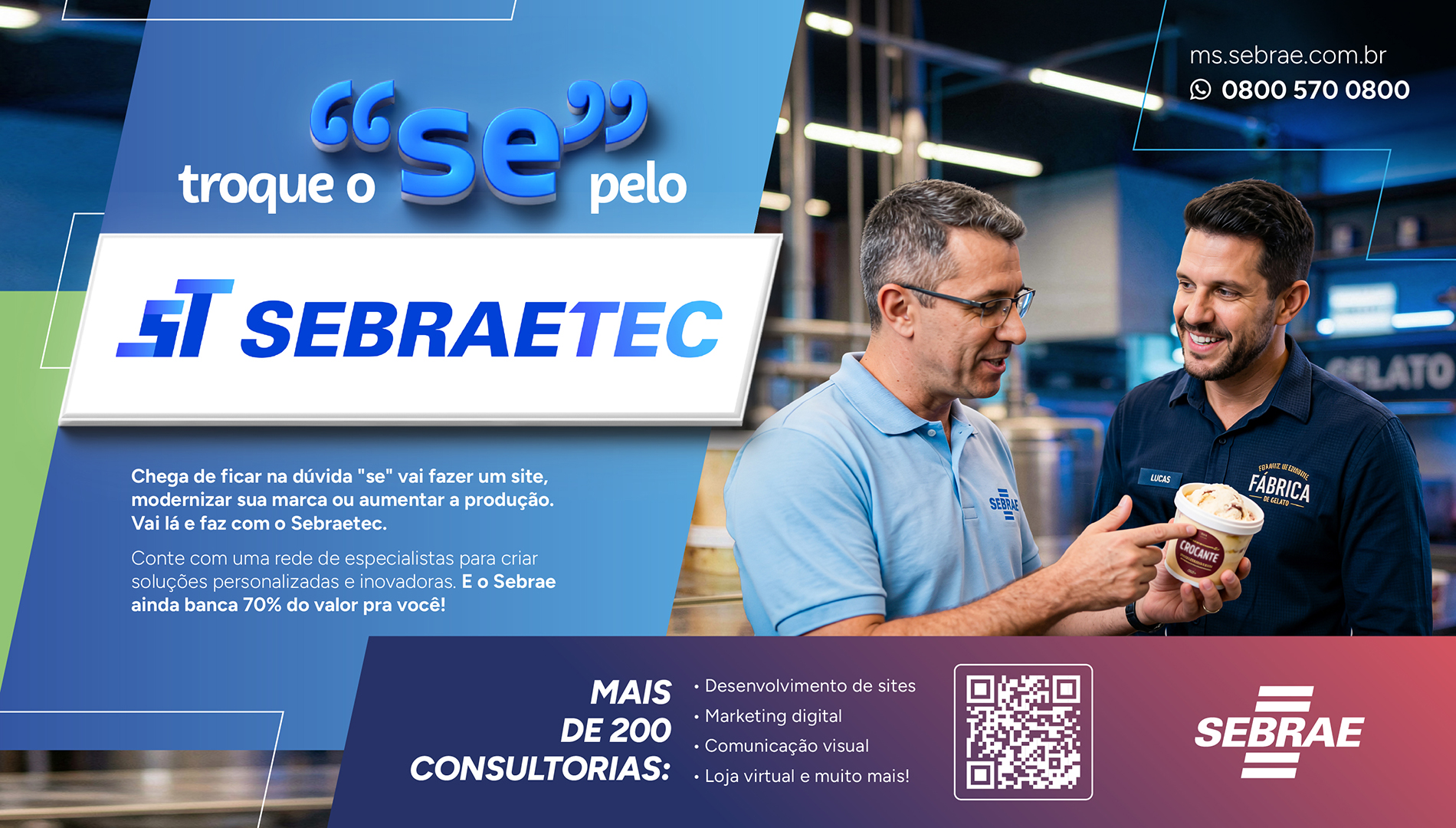 Com o Sebraetec, pequenas empresas têm acesso a consultorias top de linha