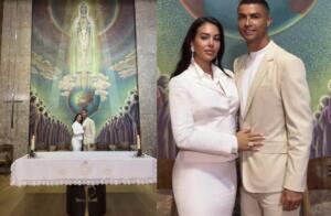 Primeiras fotos do casamento íntimo de Georgina e Cristiano Ronaldo são divulgadas
