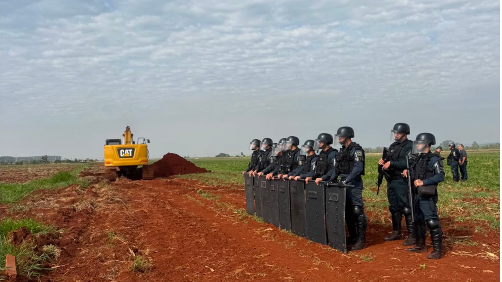 Indígenas tentam ocupar fazenda em Dourados e polícia é acionada para evitar conflito