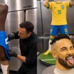 Comeria? Neymar vira bolo hiper-realista e a homenagem divide a opinião dos fãs