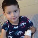Família mobiliza doadores de medula óssea para ajudar criança de 5 anos com tumor