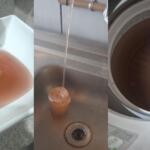 Água sai suja das torneiras