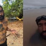 Ativista ‘Homem-Peixe’ desaparece durante percurso de 24 km à nado na Baía de Marajó