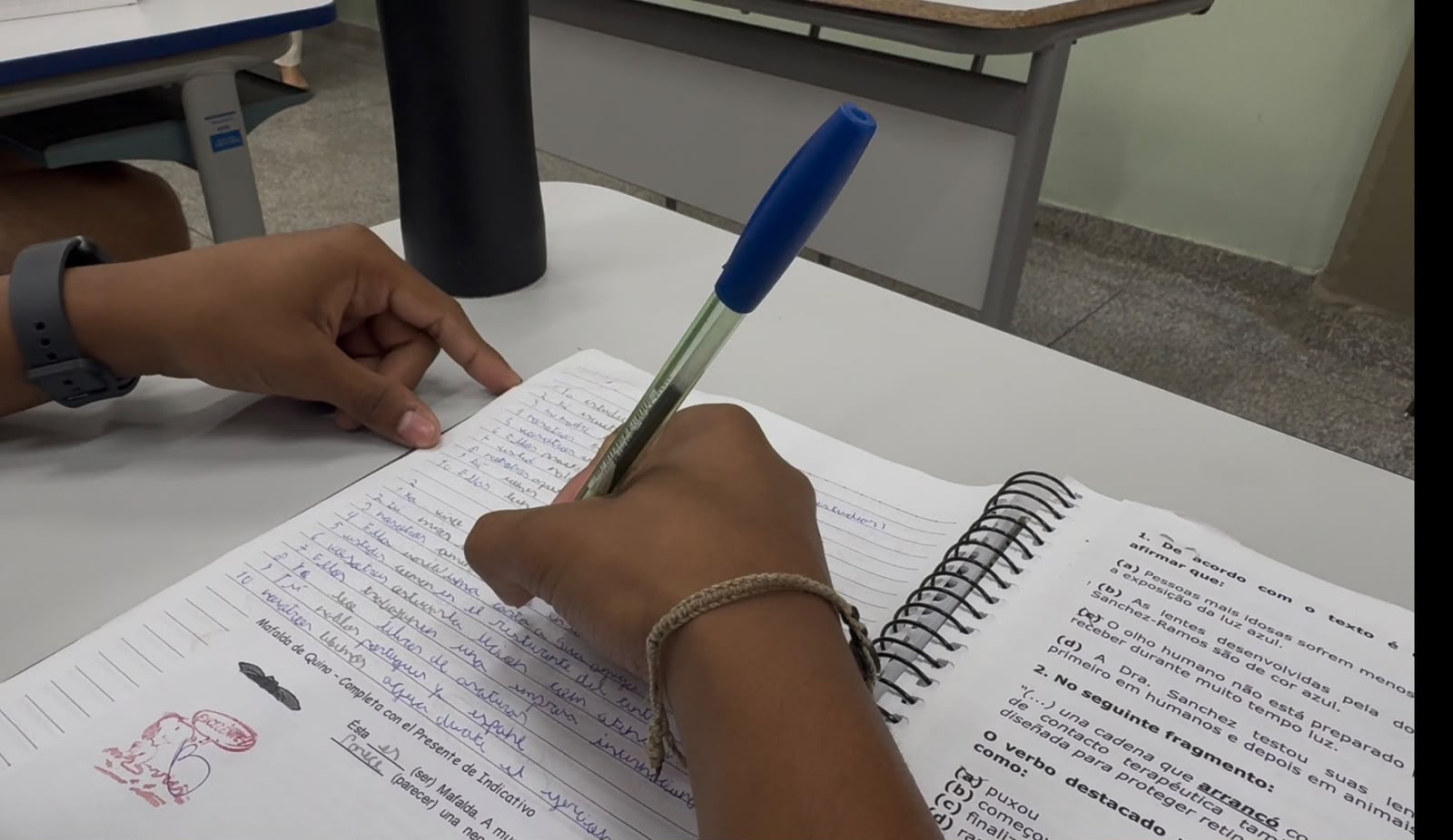 Estudantes em escola estadual (Léo de França, Jornal Midimax) (3)