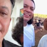 Abalado, Frank Aguiar chora por não poder ir ao sepultamento do pai: ‘Dor no coração’
