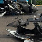 Motociclista de 22 anos é socorrido em estado grave em acidente na Avenida Mato Grosso