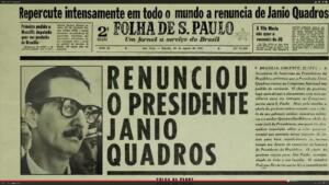 1961 – Jânio Quadros renuncia