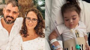 Filha de Juliano Cazarré é internada no CTI e família pede orações; saiba detalhes