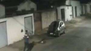 VÍDEO mostra marido voltando para casa após matar jovem de MS a facadas em Uberlândia