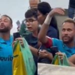 VÍDEO: Neymar provoca torcedor após vitória do Santos contra o Remo: ‘É pra tua mulher’