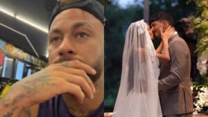 ‘Percebi algo errado’: Neymar pede perdão após usar roupa polêmica em casamento de Medina