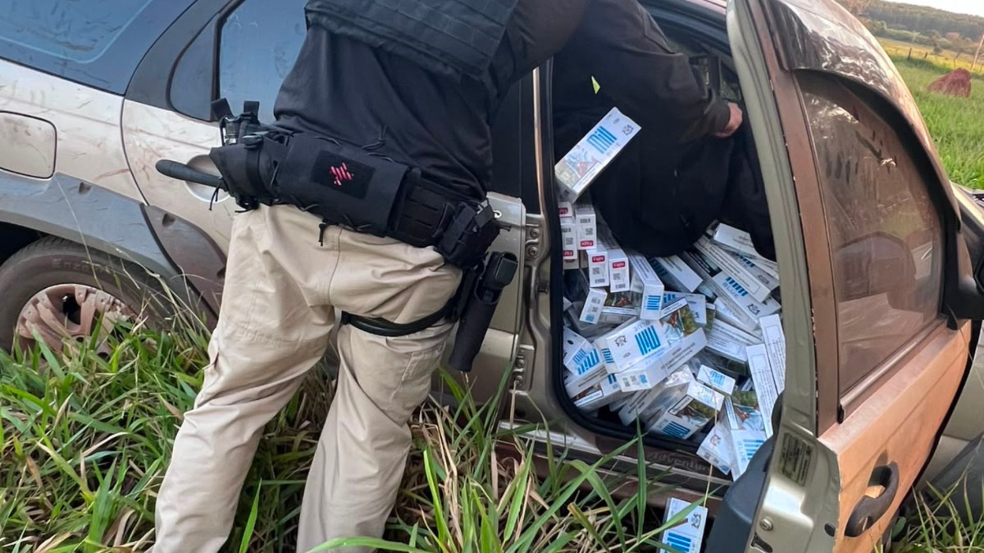 Operação “Comboio” prende 16 pessoas e apreende 25 veículos em Brasilândia