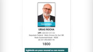 Rede substitui nome a deputado federal após indeferimento de candidato em MS
