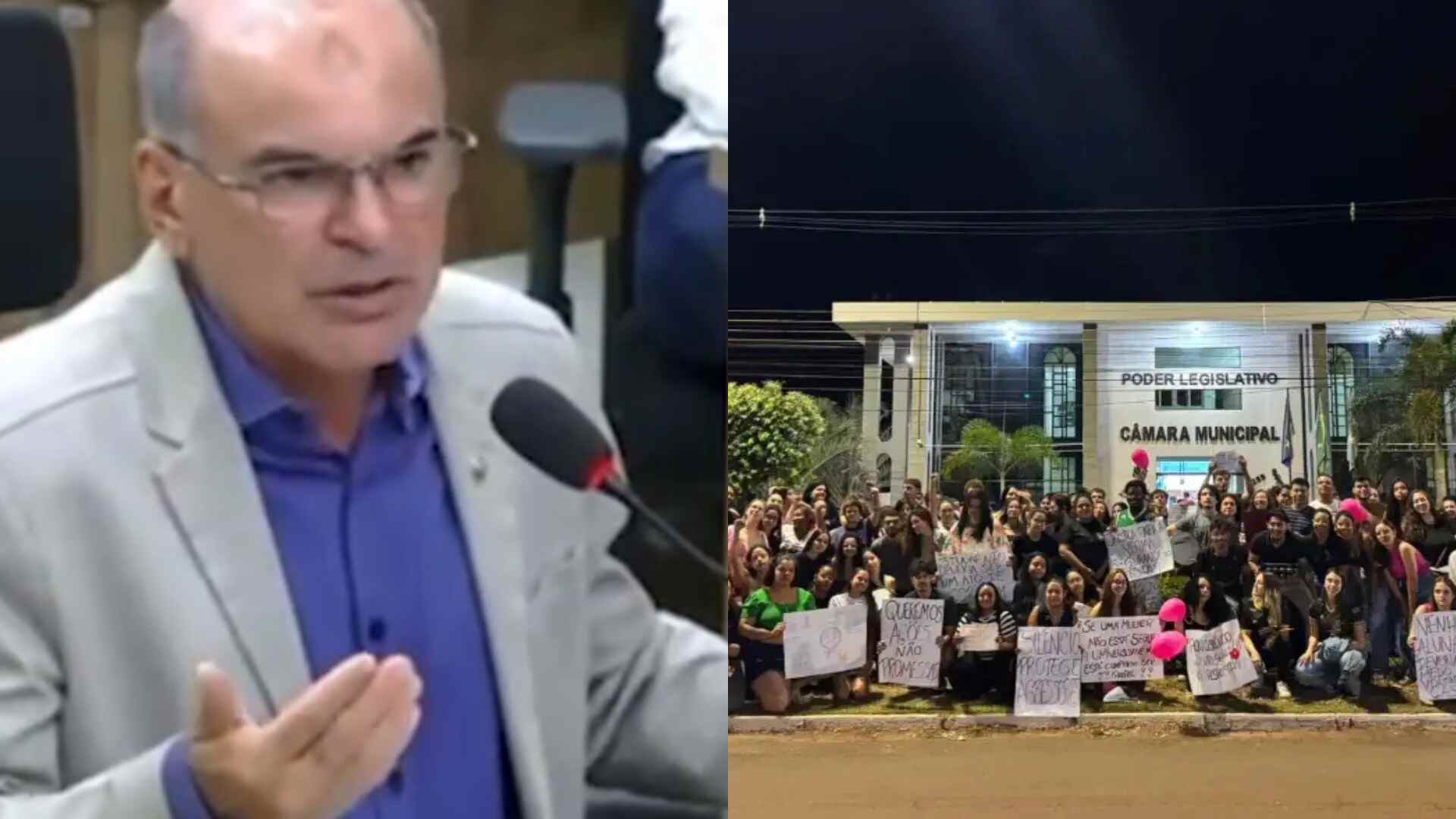 Vereador critica protesto de alunos após estupro na UEMS de Paranaíba: ‘Parece um MST’