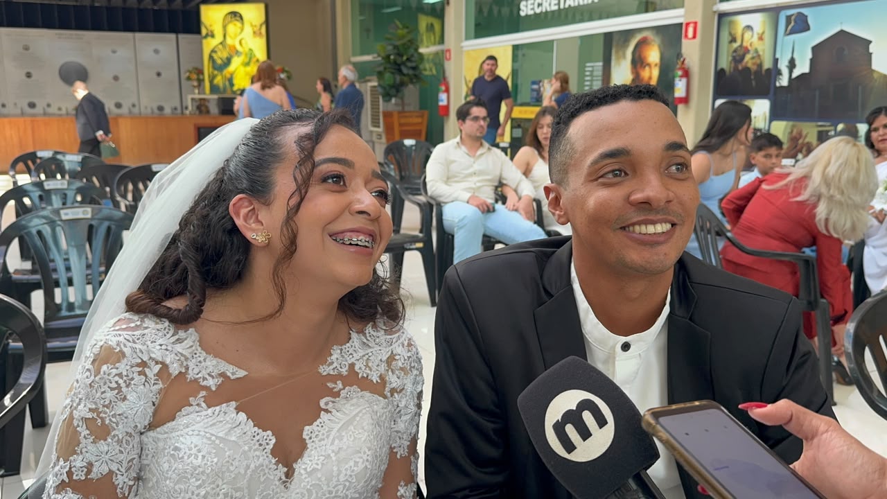 Casamento comunitário realiza o sonho de 43 casais no Santuário Perpétuo Socorro