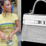 Kim Kardashian chama atenção com bolsa de R$ 1 milhão em aparição pública