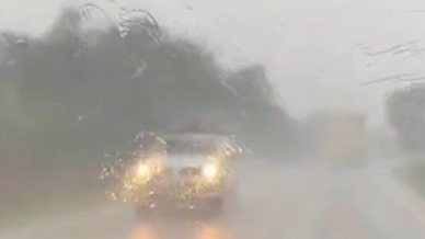 Temporal atinge Bonito e pega condutores de surpresa na estrada