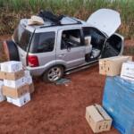 Apreensão de 25 veículos com contrabando tem 16 presos e acidentes durante operação em MS